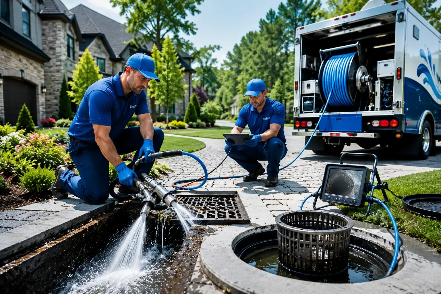 Local outdoor drain cleaning professionals in Kinsman, IL